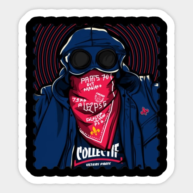 Ultras Paris Sticker by Yassine 's Store 5